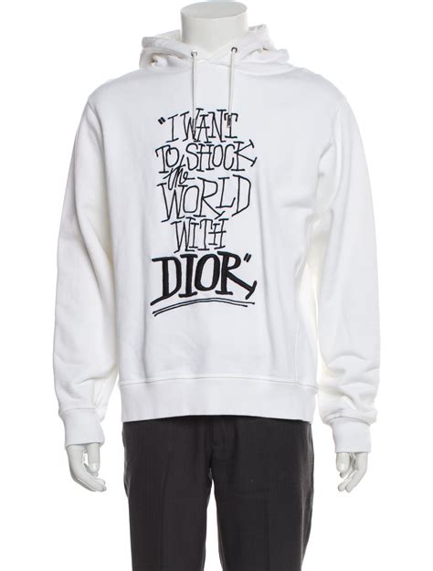 DIOR x Shawn Stussy 2020 'Shock The World' Hoodie .